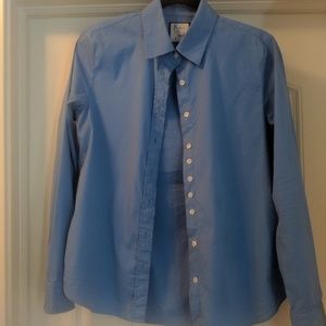 The Shirt blue dress shirt-no gapping